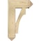 Ekena Millwork Westlake Arts and Crafts Rough Sawn Bracket w/ Offset Brace, Douglas Fir, 8"W x 20"D x 32"H BKT0806X20X32WTL03RDF - alternate 3